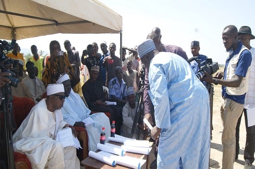 Signing-Of-Peace-Agreement-Between-Farmers-Herders-Of-Bole-Community Yola South Adamawa State