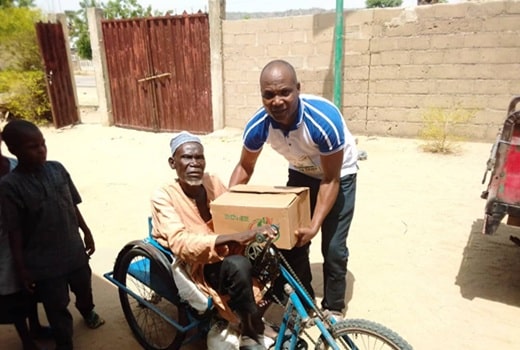 Food security, COVID-19 palliative distribution to People with disability